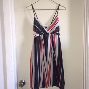 Red, white and blue breezy Ocean Drive dress